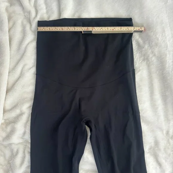 POSHDIVAH Black High Rise Leggings Size XL Stretch Activew - Picture 6 of 6